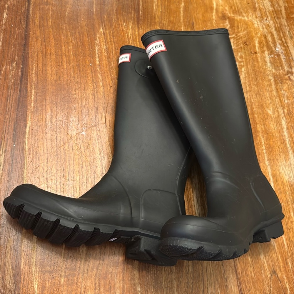 Hunter rain boots